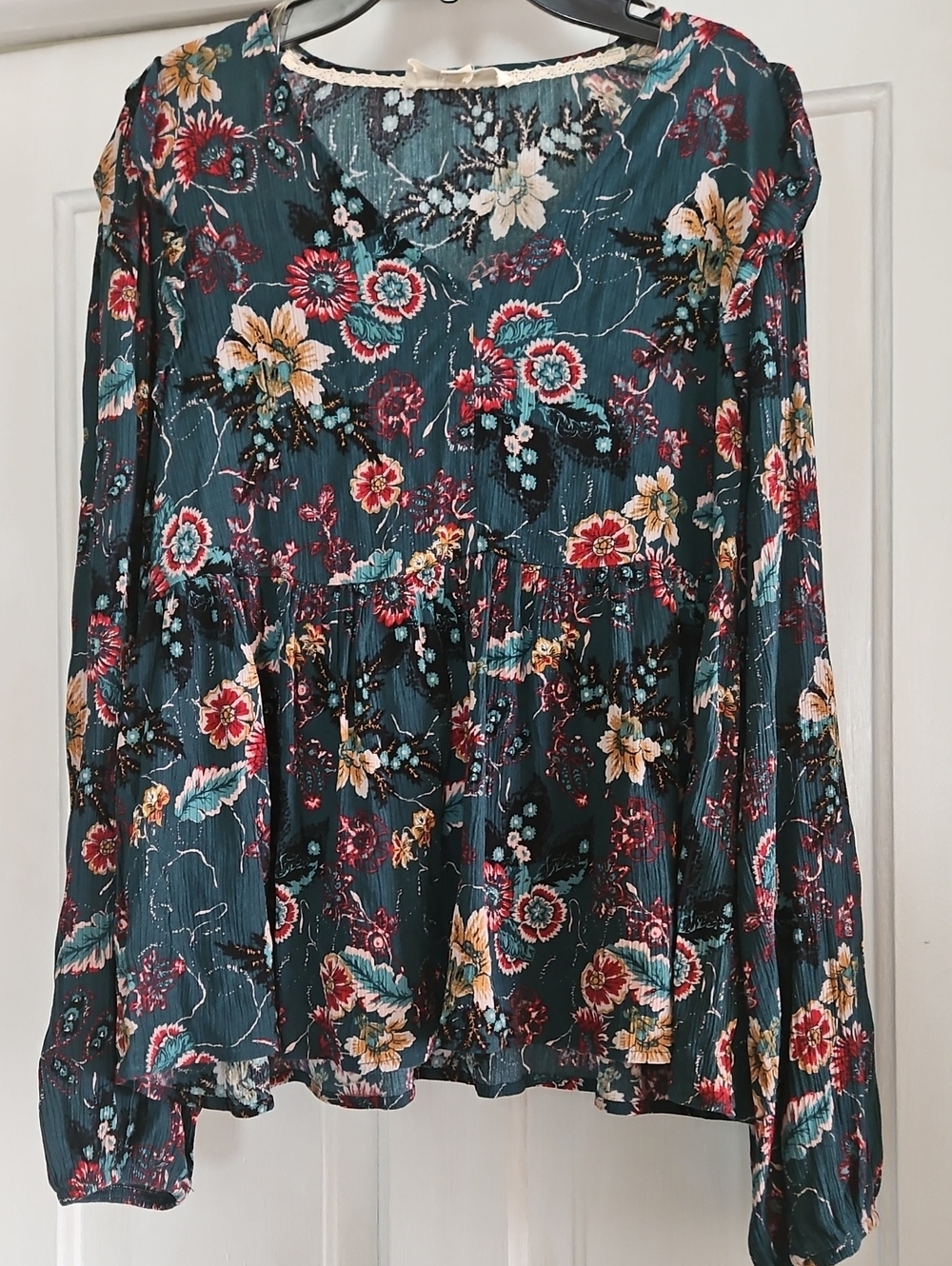 Long Sleeve Babydoll Top By Nurture